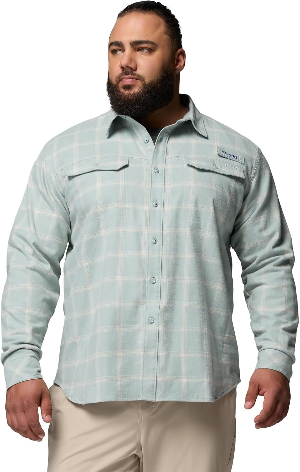 image:imageColumbia Mens Pfg Topwater Tech FlannelNiagara Waterline Windowpane