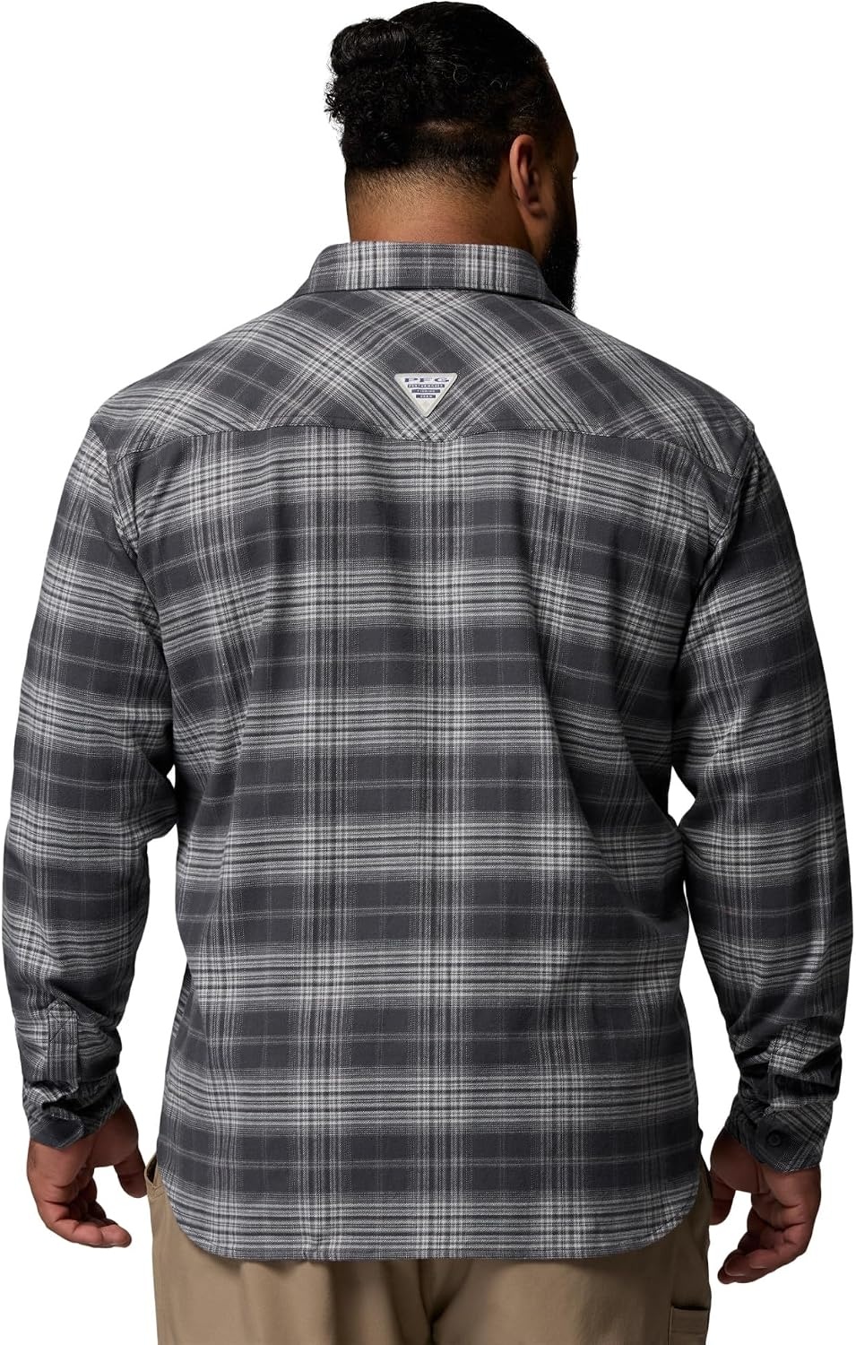 image:imageColumbia Mens Pfg Topwater Tech FlannelShark Sheer Plaid