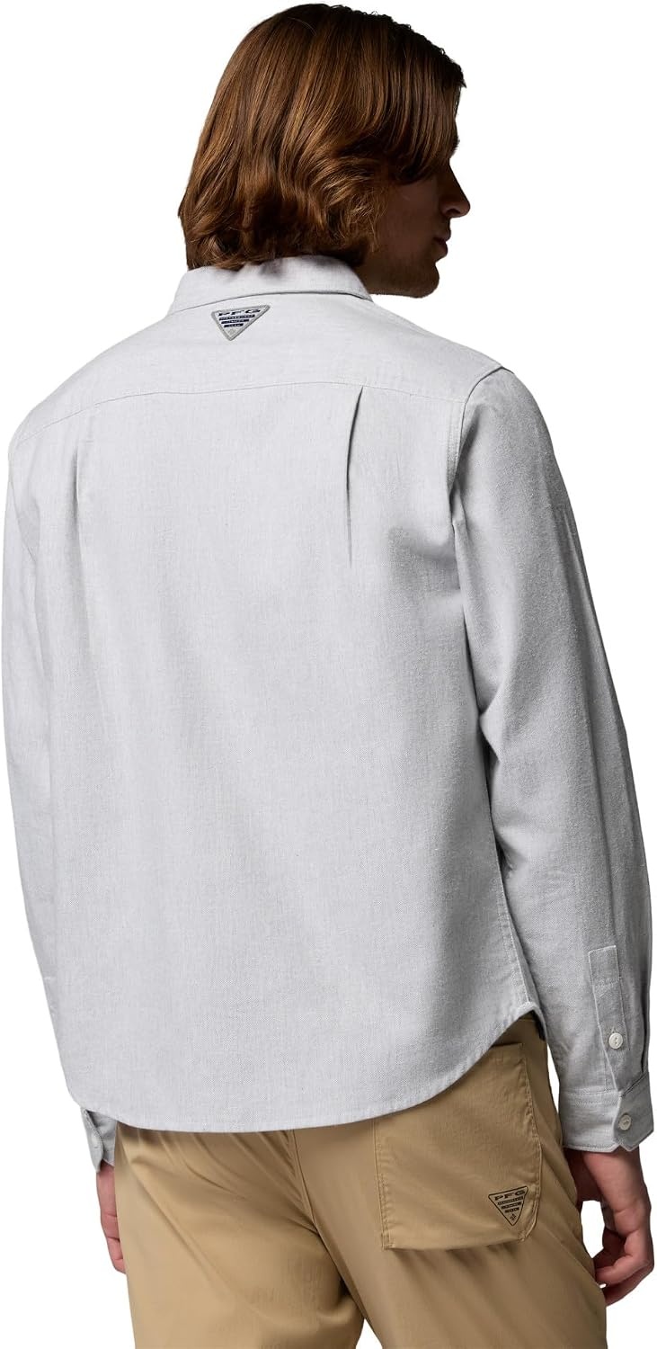 image:imageColumbia Mens Pfg Uncharted Cloud ShirtCool Grey Heather