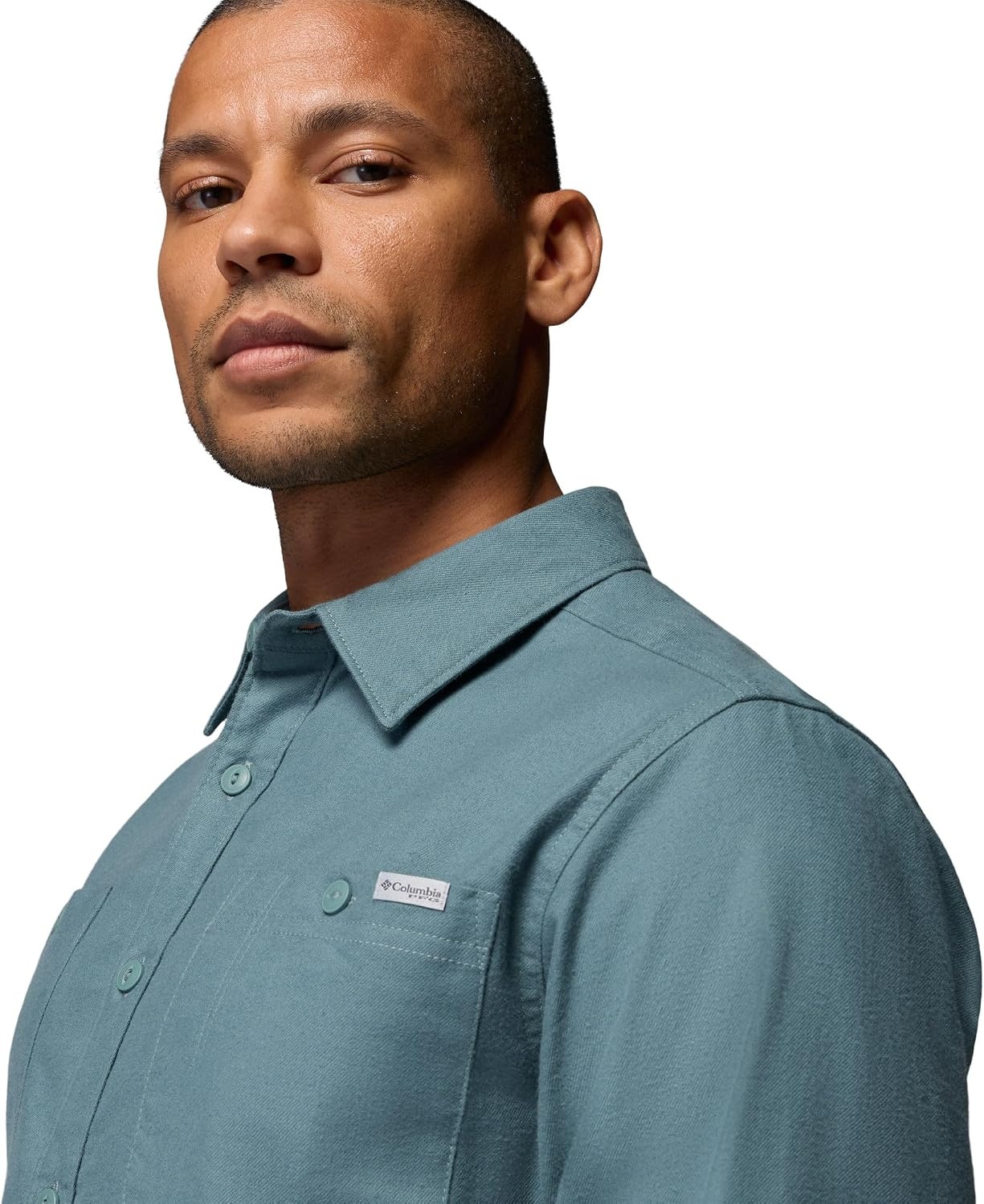 image:imageColumbia Mens Pfg Uncharted Cloud ShirtMetal