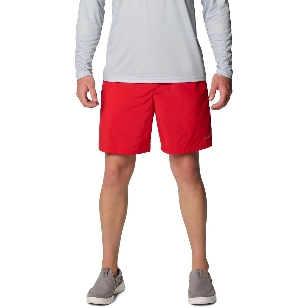 image:imageColumbia Mens PFG Backcast IV Quick Dry Swim ShortsRed Spark