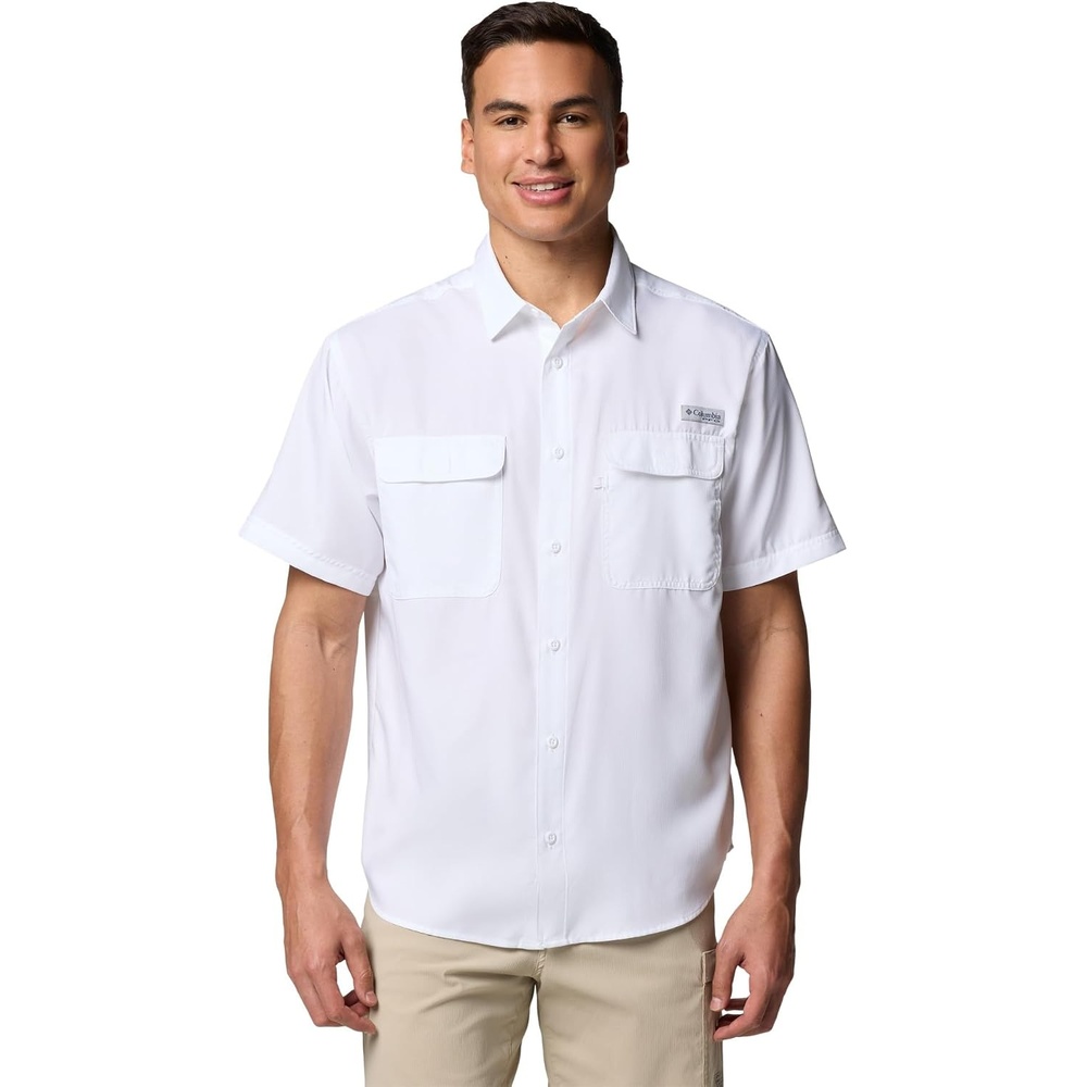 image:imageColumbia Mens PFG Backwater Short Sleeve ShirtWhite