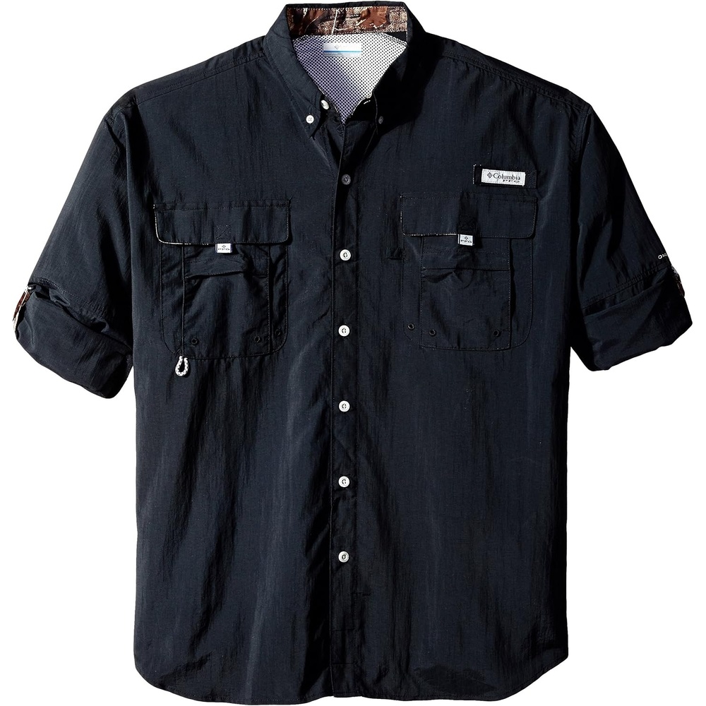 image:imageColumbia Mens PFG Bahama II Long Sleeve ShirtBlackRealtree Ap