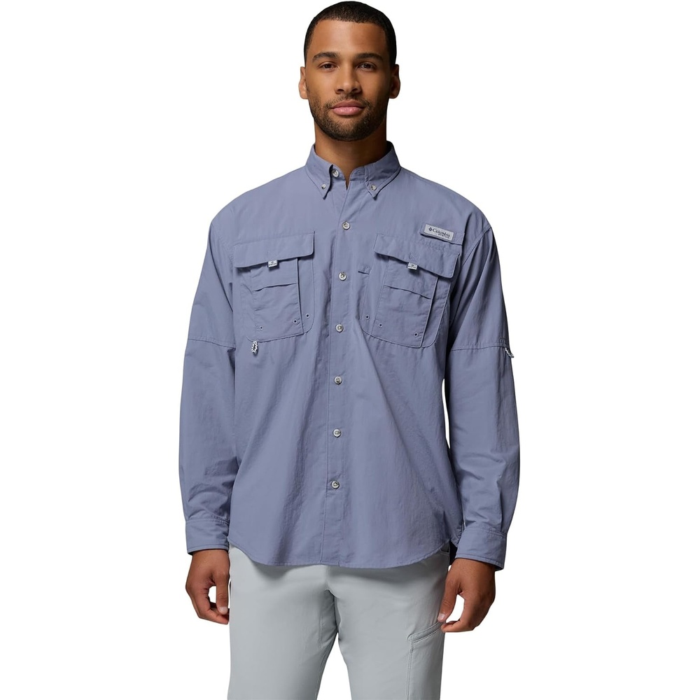 image:imageColumbia Mens PFG Bahama II Long Sleeve ShirtNew Moon