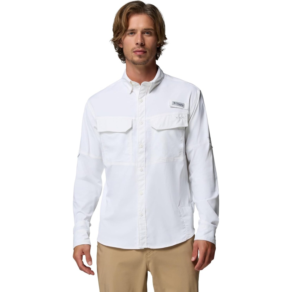 image:imageColumbia Mens PFG Skiff Guide ii Long Sleeve ShirtWhite