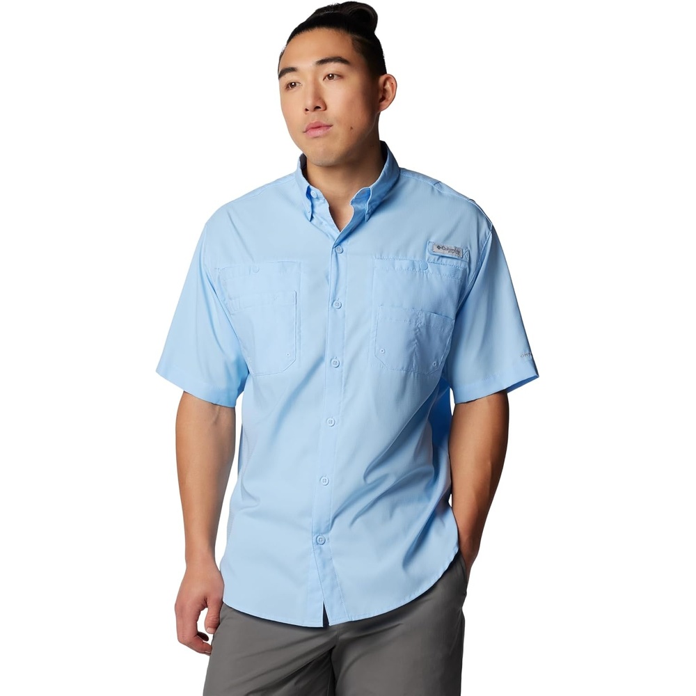 image:imageColumbia Mens PFG Tamiami II Short Sleeve Fishing ShirtSail
