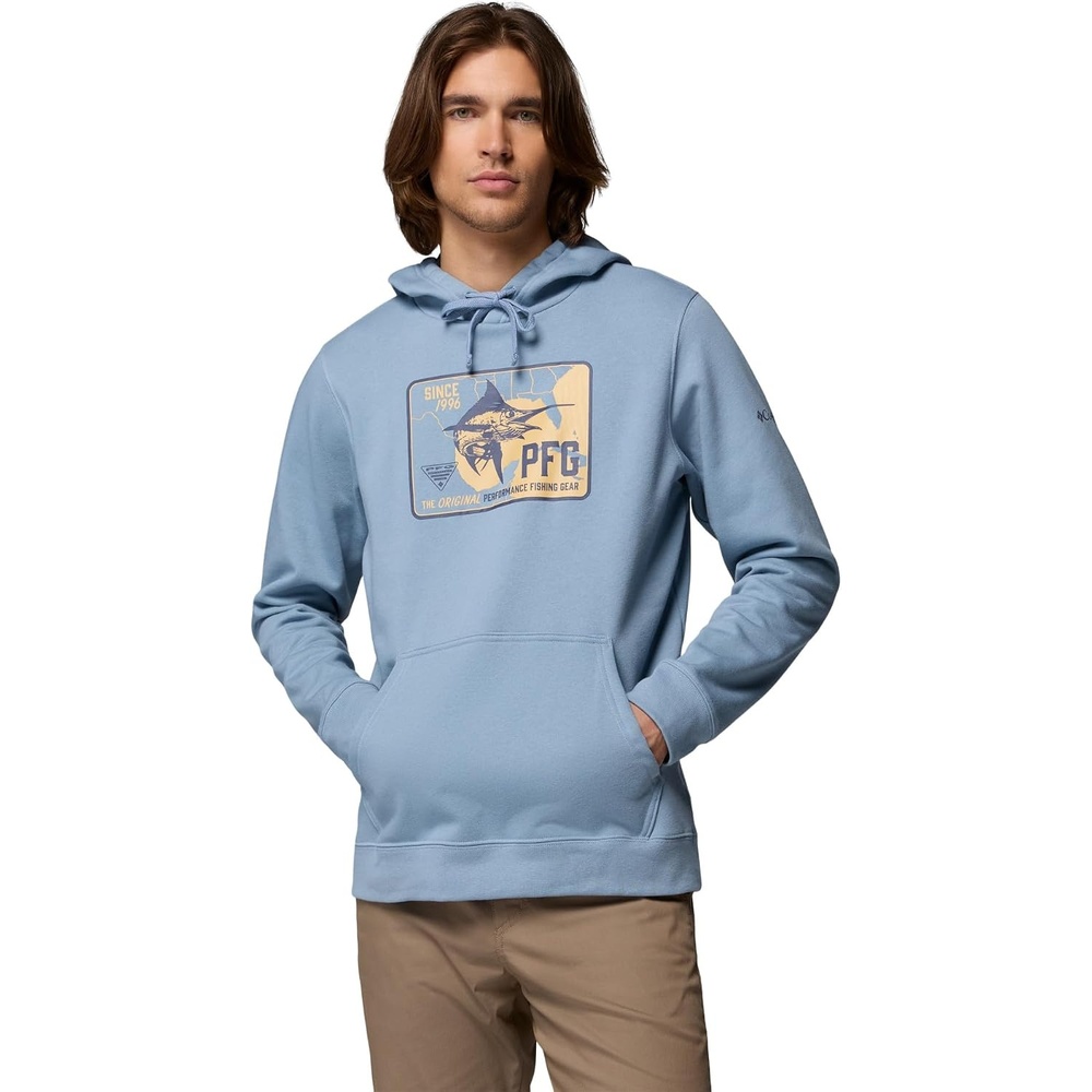 image:imageColumbia Mens Pfg Gone Gulfin HoodieDockside Blue