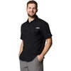 Columbia Men’s PFG Backwater Short Sleeve Shirt(Black)