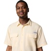 Columbia Men’s PFG Backwater Short Sleeve Shirt(Lemon Wash)
