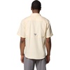 Columbia Men’s PFG Backwater Short Sleeve Shirt(Lemon Wash)