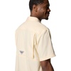 Columbia Men’s PFG Backwater Short Sleeve Shirt(Lemon Wash)