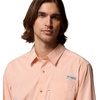 Columbia Men’s PFG Harbor Peak Long Sleeve Shirt(Bright Nectar Micro Gingham)