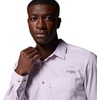 Columbia Men’s PFG Harbor Peak Long Sleeve Shirt(Lavender Pearl Micro Gingham)