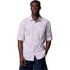 Columbia Men’s PFG Harbor Peak Long Sleeve Shirt(Lavender Pearl Micro Gingham)
