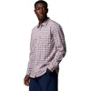 Columbia Men’s PFG Harbor Peak Long Sleeve Shirt(Sunset Red Wayward Tartan)
