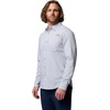 Columbia Men’s PFG Harbor Peak Long Sleeve Shirt(Vivid Blue Micro Check)