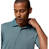 Columbia Men’s PFG Low Drag Offshore Short Sleeve Polo, Metal, Medium
