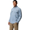 Columbia Men’s PFG Skiff Guide ii Long Sleeve Shirt(Dockside Blue)