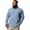 Columbia Men’s PFG Skiff Guide ii Long Sleeve Shirt(Dockside Blue)
