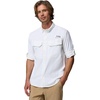 Columbia Men’s PFG Skiff Guide ii Long Sleeve Shirt(White)