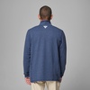 Columbia Men’s PFG Slack Tide Quarter Zip(Dockside Blue/Collegiate Navy)