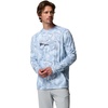 Columbia Men’s PFG Solar Stream II Graphic Long Sleeve(Dockside Blue Watercover)