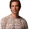 Columbia Men’s PFG Solar Stream II Graphic Long Sleeve(Truffle Circulation)