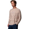Columbia Men’s PFG Solar Stream II Graphic Long Sleeve(Truffle Circulation)