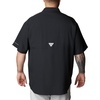 Columbia Men’s PFG Tamiami II Short Sleeve Fishing Shirt(Black)