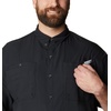 Columbia Men’s PFG Tamiami II Short Sleeve Fishing Shirt(Black)