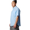Columbia Men’s PFG Tamiami II Short Sleeve Fishing Shirt(Blue)