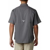 Columbia Men’s PFG Tamiami II Short Sleeve Fishing Shirt(City Grey)