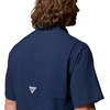 Columbia Men’s PFG Tamiami II Short Sleeve Fishing Shirt(Collegiate Navy)