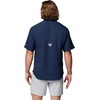 Columbia Men’s PFG Tamiami II Short Sleeve Fishing Shirt(Collegiate Navy)
