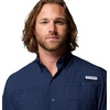 Columbia Men’s PFG Tamiami II Short Sleeve Fishing Shirt(Collegiate Navy)
