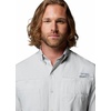 Columbia Men’s PFG Tamiami II Short Sleeve Fishing Shirt(Cool Grey)