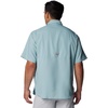 Columbia Men’s PFG Tamiami II Short Sleeve Fishing Shirt(Crushed Blue)