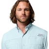 Columbia Men’s PFG Tamiami II Short Sleeve Fishing Shirt(Crushed Blue)