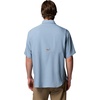Columbia Men’s PFG Tamiami II Short Sleeve Fishing Shirt(Dockside Blue)