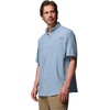 Columbia Men’s PFG Tamiami II Short Sleeve Fishing Shirt(Dockside Blue)