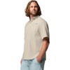 Columbia Men’s PFG Tamiami II Short Sleeve Fishing Shirt(Fossil)