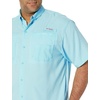 Columbia Men’s PFG Tamiami II Short Sleeve Fishing Shirt(Gulf Stream)