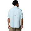 Columbia Men’s PFG Tamiami II Short Sleeve Fishing Shirt(Marine Light)