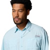 Columbia Men’s PFG Tamiami II Short Sleeve Fishing Shirt(Marine Light)
