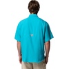 Columbia Men’s PFG Tamiami II Short Sleeve Fishing Shirt(Ocean Teal)