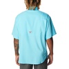 Columbia Men’s PFG Tamiami II Short Sleeve Fishing Shirt(Opal Blue)