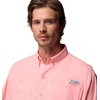 Columbia Men’s PFG Tamiami II Short Sleeve Fishing Shirt(Sorbet)