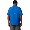 Columbia Men’s PFG Tamiami II Short Sleeve Fishing Shirt(Vivid Blue)