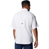 Columbia Men’s PFG Tamiami II Short Sleeve Fishing Shirt(White)