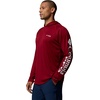 Columbia Men’s PFG Terminal Tackle Hoodie(Beet/White Logo)